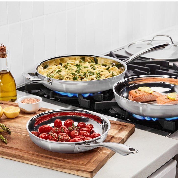 Cuisinart Tri-Ply Clad Stainless Steel 13-piece Cookware Set | Costco